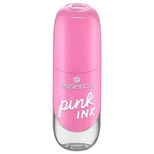 Essence Gel Nail Colour 8 ml rychleschnoucí lak na nehty s lesklým efektem pro ženy 47 Pink Ink