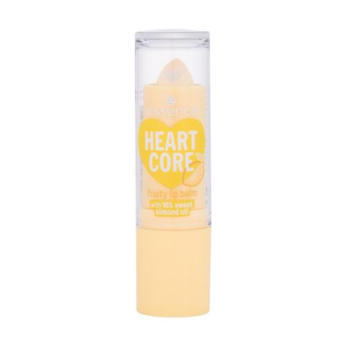 Essence HEART CORE balzám na rty odstín 04 Lemon 3 g