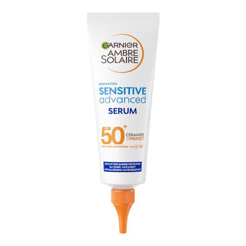 Garnier Ambre Solaire Sensitive Advanced ochranné sérum na tělo SPF 50+ 125 ml