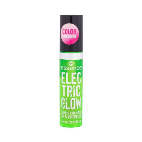 essence Electric Glow olej na rty a tváře 4.4 ml