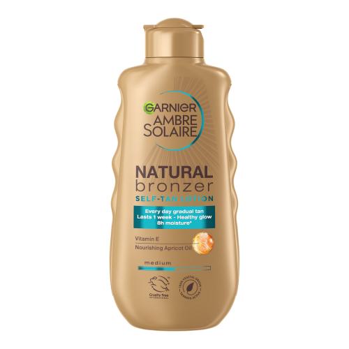 Garnier Ambre Solaire Natural Bronzer tónovací mléko pro postupné opálení 200 ml