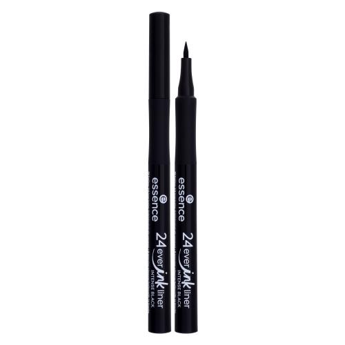 essence 24Ever Ink Liner oční linky ve fixu odstín 01 Intense Black 1,2 ml