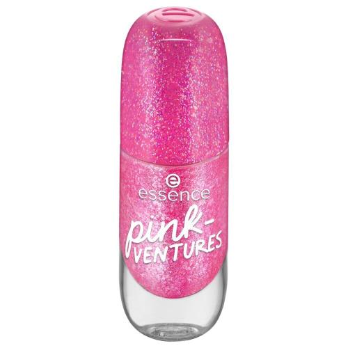 Essence Gel Nail Colour 8 ml rychleschnoucí lak na nehty s lesklým efektem pro ženy 07 Pink Ventures