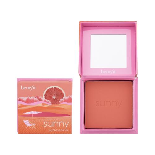 Benefit Sunny WANDERful World pudrová tvářenka odstín Warm coral 6 g