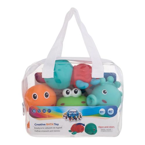 Canpol babies Creative Toy Ocean 4 ks sada kreativních hraček do vody pro děti