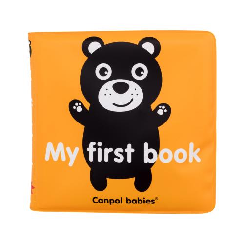 Canpol babies Soft Playbook 1 ks měkká pískací knížka pro děti