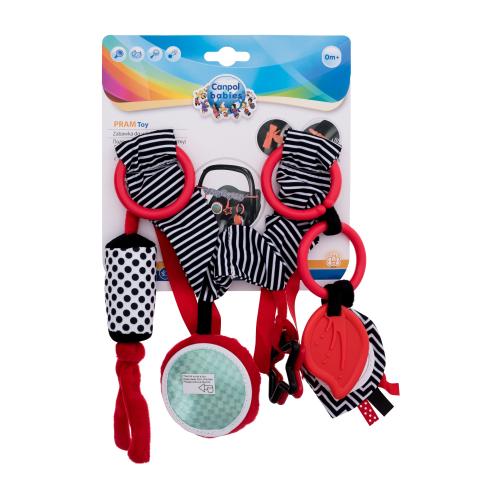 Canpol babies Sensory Pram Toy 1 ks závěsná hračka na kočárek nebo autosedačku pro děti