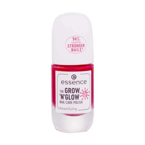 essence The Grow'n Glow zpevňující lak na nehty 8 ml