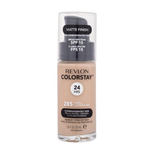 Revlon Colorstay Combination Oily Skin SPF15 30 ml make-up pro ženy 285 Shell na smíšenou pleť; na mastnou pleť