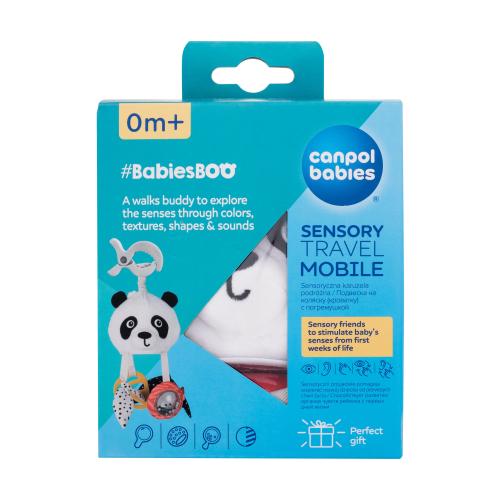 Canpol babies BabiesBoo Sensory Travel Mobile 1 ks závěsná cestovní hračka pro děti