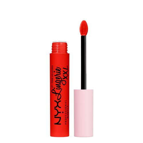 NYX Professional Makeup Lip Lingerie XXL tekutá rtěnka s matným finišem odstín 27 - On Fuego 4 ml