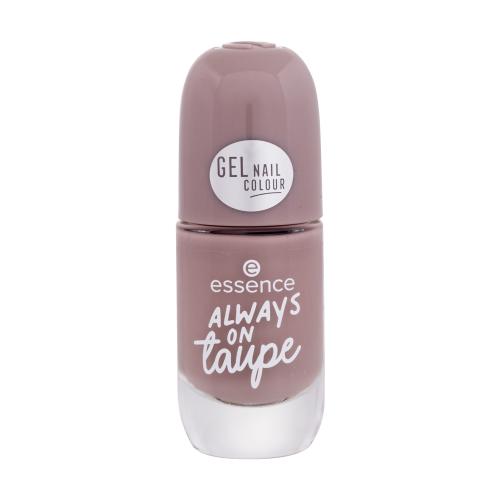 essence Gel Nail Colour lak na nehty odstín 37 ALWAYS ON taupe 8 ml