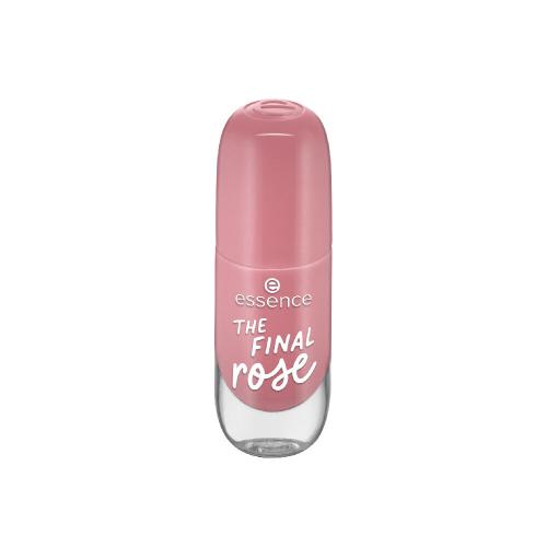 Essence Gel Nail Colour 8 ml rychleschnoucí lak na nehty s lesklým efektem pro ženy 08 The Final Rose