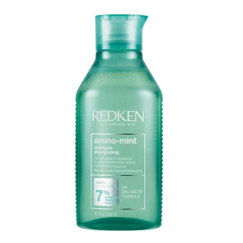Redken Amino-Mint Shampoo 300 ml šampon pro osvěžení a hydrataci mastných vlasů pro ženy