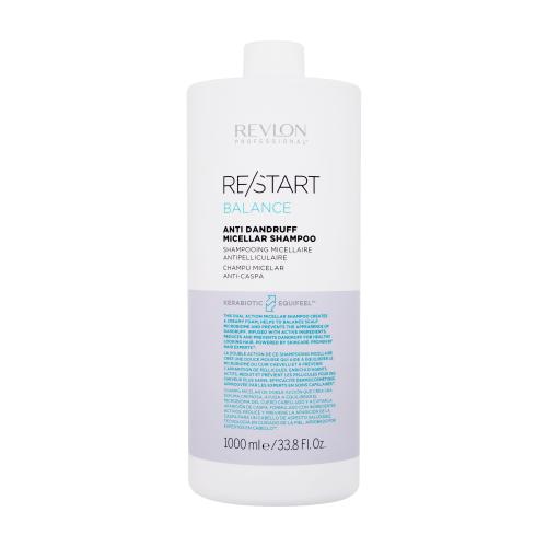 Revlon Professional Re/Start Balance Anti Dandruff Micellar Shampoo 1000 ml micelární šampon proti lupům pro ženy