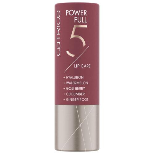 Catrice Power Full 5 Lip Care 3,5 g hydratační a vyživující balzám na rty pro ženy 040 Addicting Cassis