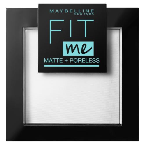 Maybelline Fit Me! Matte + Poreless 9 g kompaktní matující pudr pro ženy 090 Translucent