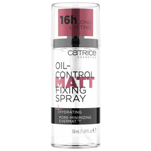 Catrice Oil-Control Matt Fixing Spray 50 ml matující fixační sprej s efektem zjemnění pórů pro ženy