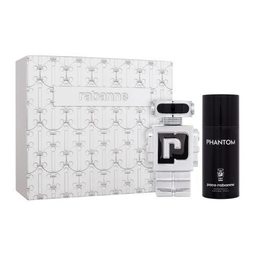 Paco Rabanne Phantom dárková kazeta pro muže toaletní voda 100 ml + deodorant 150 ml + plechová dóza