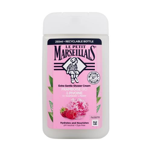 Le Petit Marseillais Bio Malina & Pivoňka krémový sprchový gel 250 ml
