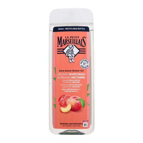 Le Petit Marseillais Bio Bílá Broskev & Bio Nektarinka jemný sprchový gel 400 ml