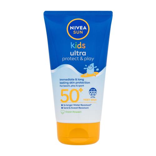 Nivea Sun Kids Ultra Protect & Play SPF50+ 150 ml voděodolné mléko na opalování pro děti