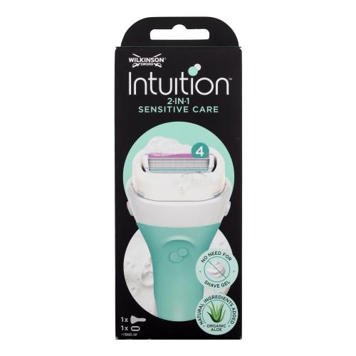 Wilkinson Sword Intuition Sensitive Care 1 ks holicí strojek s integrovaným mýdlovým kondicionérem pro ženy