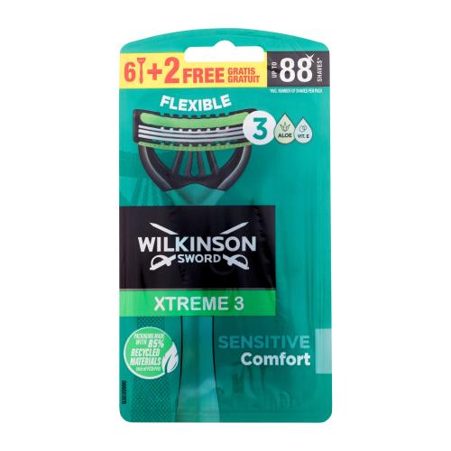Wilkinson Sword Xtreme 3 Sensitive Comfort jednorázová holítka pro citlivou pokožku pro muže jednorázová holítka 8 ks