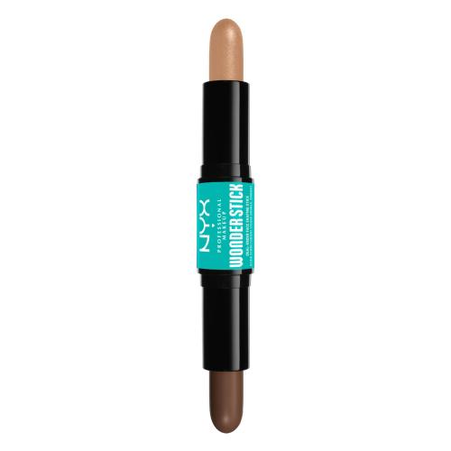 NYX Professional Makeup Wonder Stick Dual Face Lift oboustranná konturovací tyčinka odstín 05 Medium Tan 2x4 g