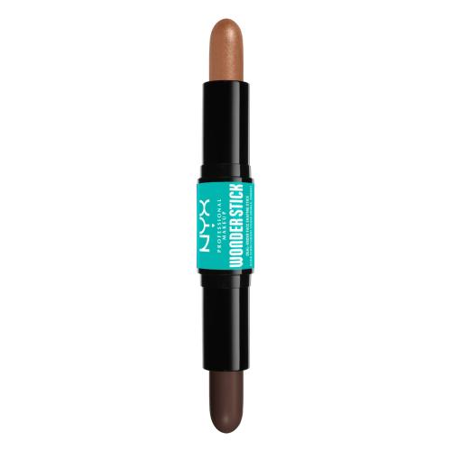 NYX Professional Makeup Wonder Stick Dual Face Lift oboustranná konturovací tyčinka odstín 07 Deep 2x4 g