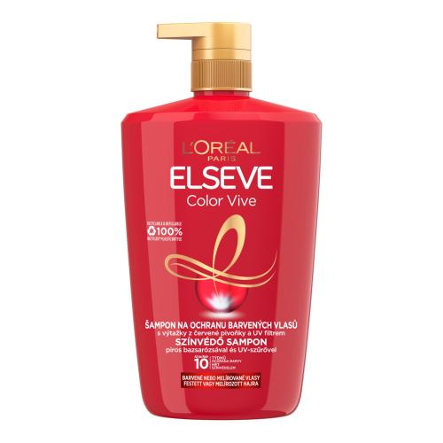 L'Oréal Paris Elseve Color-Vive Protecting Shampoo 1000 ml šampon pro barvené a melírované vlasy pro ženy