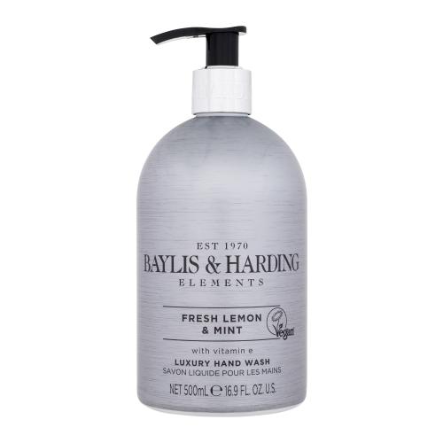Baylis & Harding Elements Fresh Lemon & Mint tekuté mýdlo na ruce 500 ml
