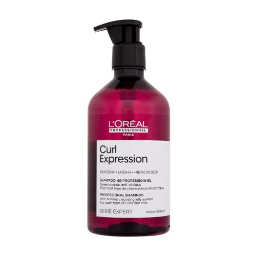 L'Oréal Professionnel Curl Expression Professional Jelly Shampoo 500 ml hydratační šampon pro vlnité a kudrnaté vlasy pro ženy