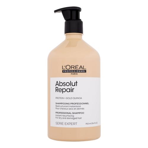 L'Oréal Professionnel Absolut Repair Professional Shampoo 750 ml šampon pro velmi poškozené vlasy pro ženy