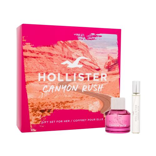 Hollister Canyon Rush dárková kazeta pro ženy parfémovaná voda 50 ml + parfémovaná voda 15 ml