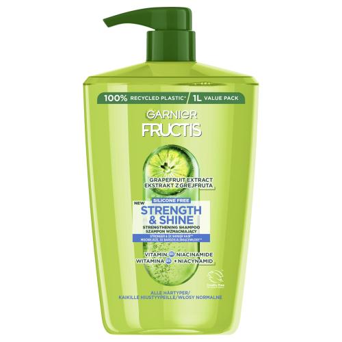Garnier Fructis Strength & Shine posilující šampon pro všechny typy vlasů 1000 ml