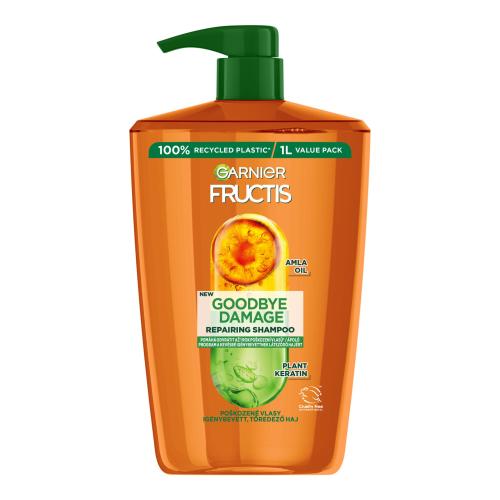Garnier Fructis Goodbye Damage Repairing Shampoo 1000 ml regenerační šampon pro velmi poškozené vlasy pro ženy