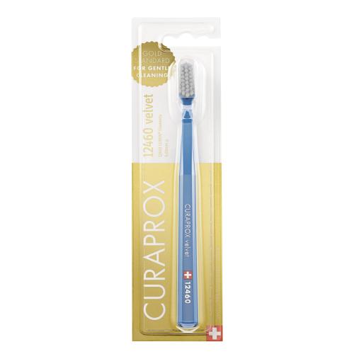 Curaprox 12460 Velvet Toothbrush 1 ks extra jemný kartáček na zuby s rovně střiženými vlákny unisex