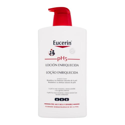 Eucerin pH5 Rich Lotion F 1000 ml hydratační tělové mléko pro velmi suchou citlivou pokožku unisex