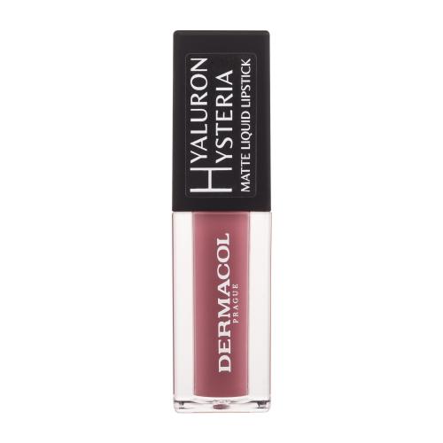 Dermacol Hyaluron Hysteria Matte Liquid Lipstick tekutá rtěnka s matujícím účinkem No.06 4,5 ml
