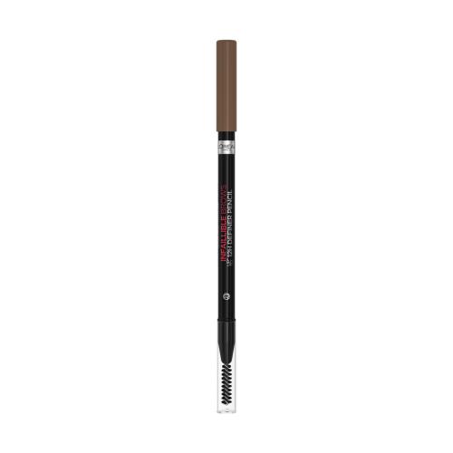 L'Oréal Paris Infaillible Brows 12H Definer Pencil 1 g tužka na obočí s pudrovým finišem pro ženy 3.0 Brunette