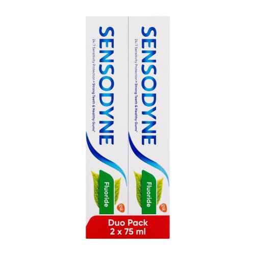 Sensodyne Fluoride zubní pasta unisex zubní pasta 2 x 75 ml