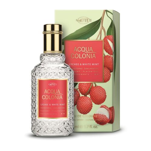 4711 Acqua Colonia Lychee & White Mint kolínská voda unisex 50 ml
