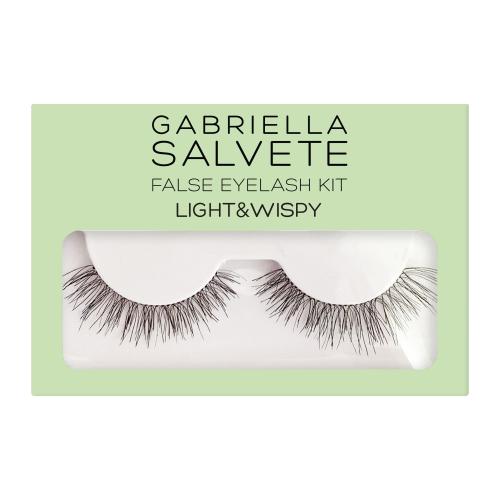 Gabriella Salvete False Eyelash Kit Light & Wispy 1 ks umělé řasy pro ženy