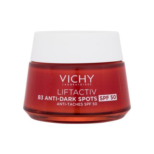 Vichy Liftactiv B3 Anti-Dark Spots SPF50 50 ml denní pleťový krém proti pigmentovým skvrnám pro ženy