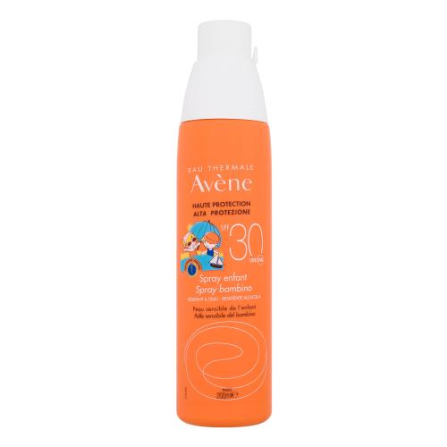 Avene Sun Kids Spray SPF30 200 ml opalovací přípravek na tělo pro děti na všechny typy pleti; na citlivou a podrážděnou pleť