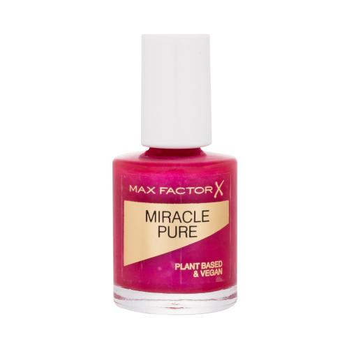 Max Factor Miracle Pure 12 ml pečující lak na nehty pro ženy 265 Fiery Fuchsia