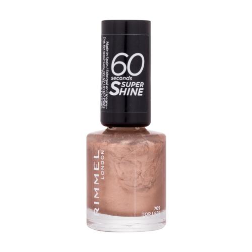 Rimmel 60 Seconds Super Shine lak na nehty odstín 709 Top Less 8 ml