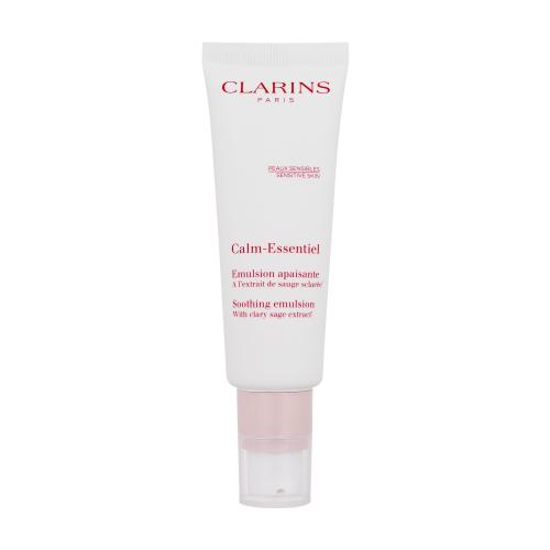 Clarins Calm-Essentiel Soothing Emulsion 50 ml zklidňující emulze se šalvějí pro citlivou pleť pro ženy