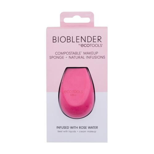 EcoTools BioBlender™ Rose Water houbička na make-up pro podrážděnou pokožku 1 ks